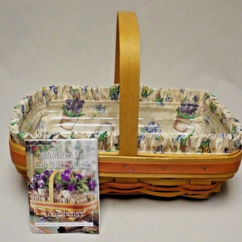 20th Century Celebration Longaberger 2000 Mothers Day Early Blossom Basket
